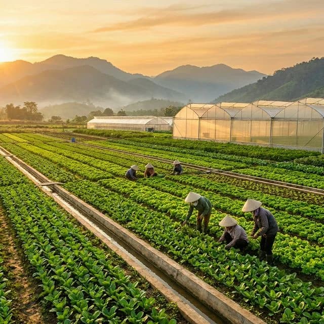 ກະສິກຳ ແລະ ປູກຝັງທັນສະໄໝ